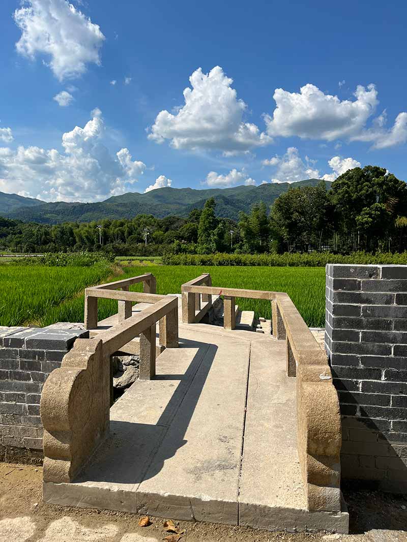 郴州花岗岩仿古石材景区使用案例