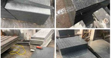 郴州 芝麻黑地铺石材