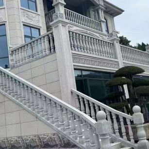 郴州 芝麻白别墅，栏杆