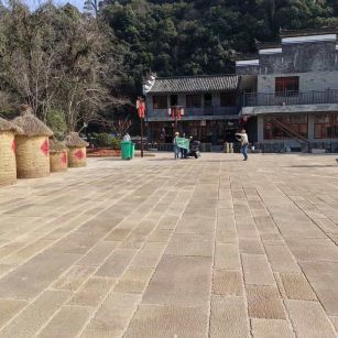 郴州仿古石铺装效果