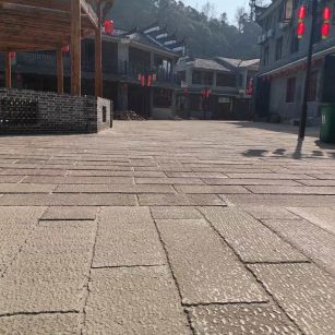 郴州仿古石铺装效果
