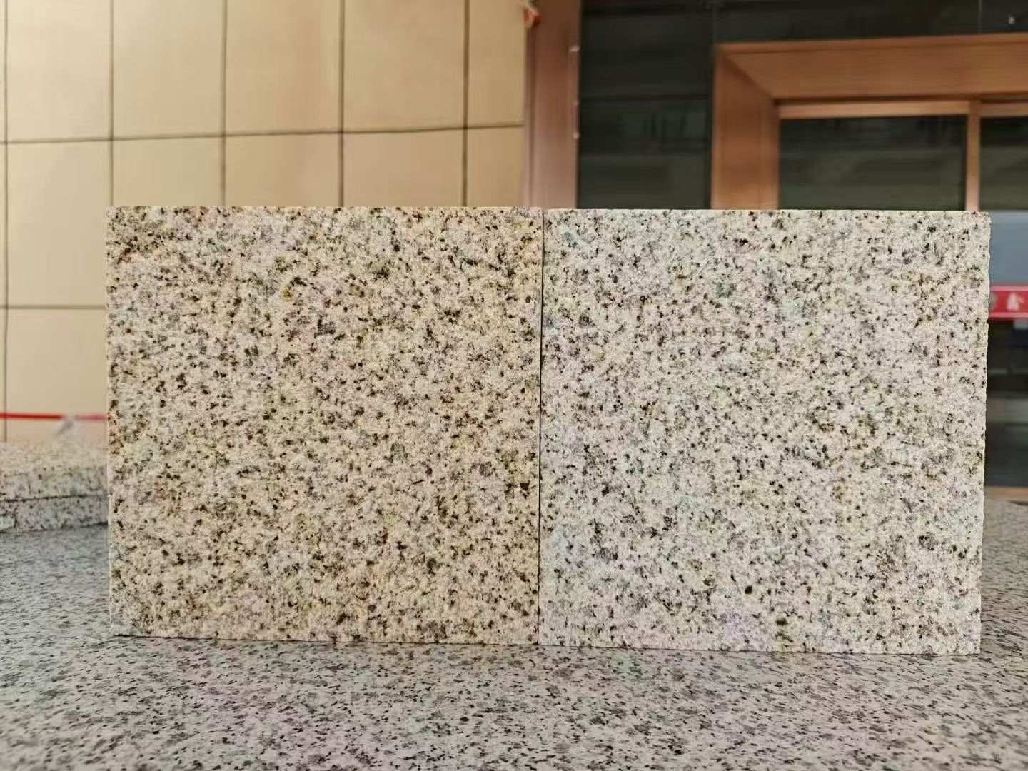 郴州 黄金麻荔枝面，中黄与浅黄