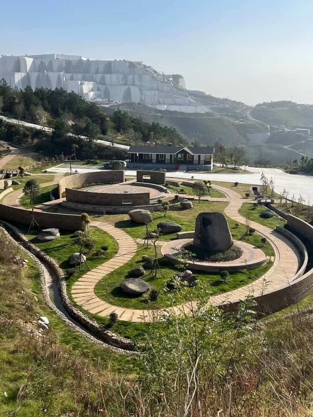 郴州仿古石铺装整体效果