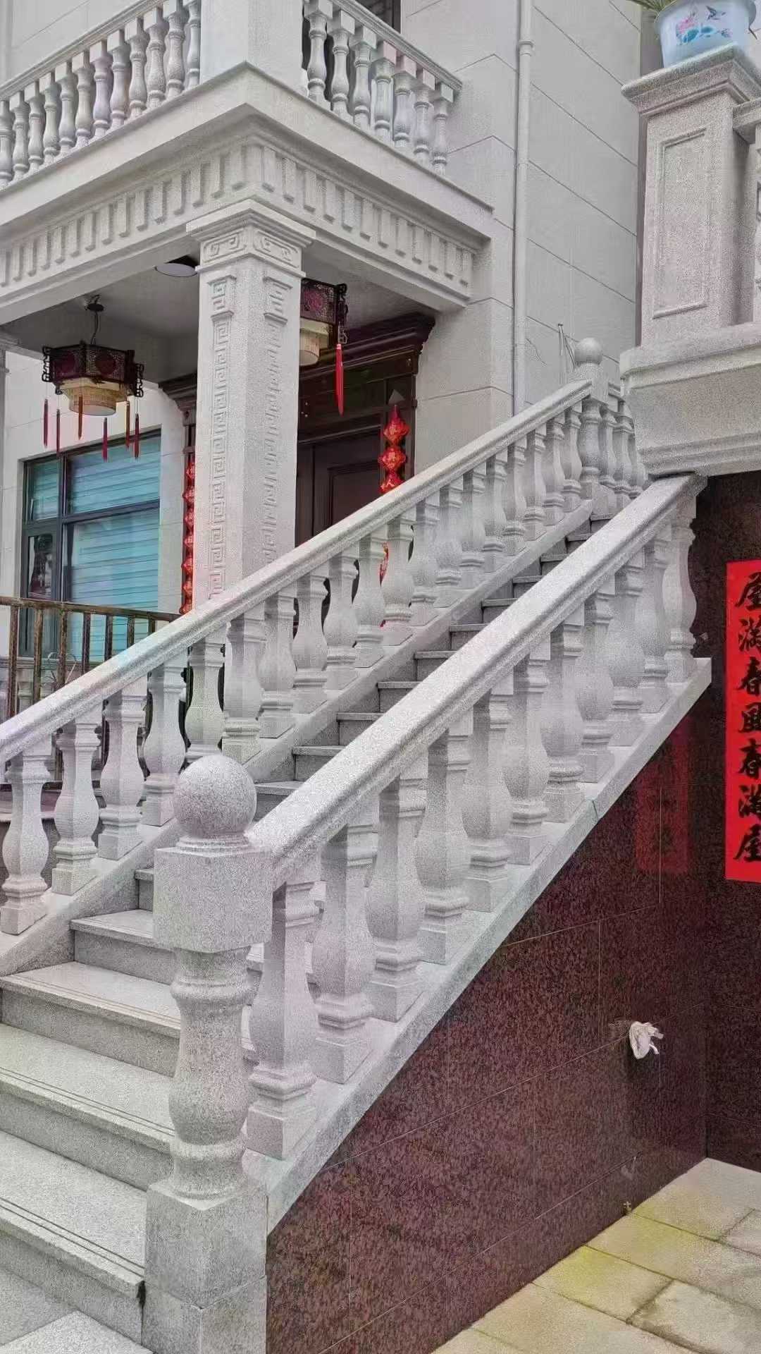 郴州 天然石材 阳台庭院护栏、栏杆