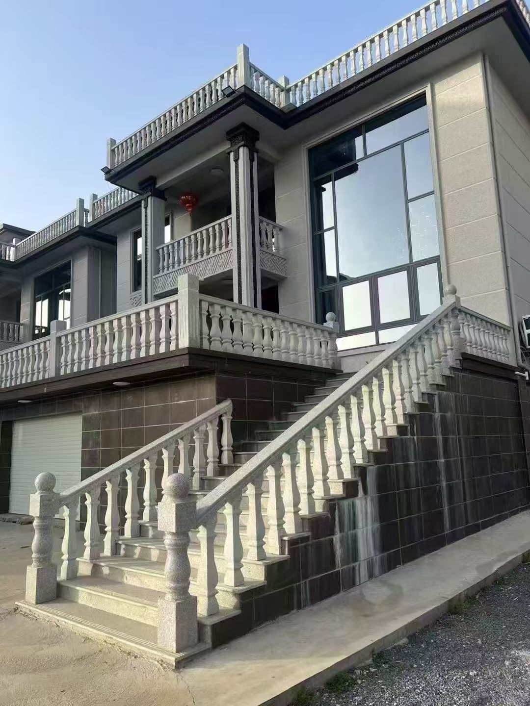 郴州 芝麻白别墅阳台栏杆，楼梯栏杆