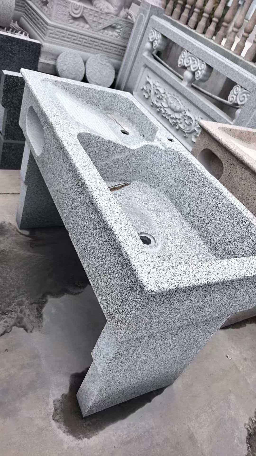 郴州 花岗岩石材洗手池，洗衣池