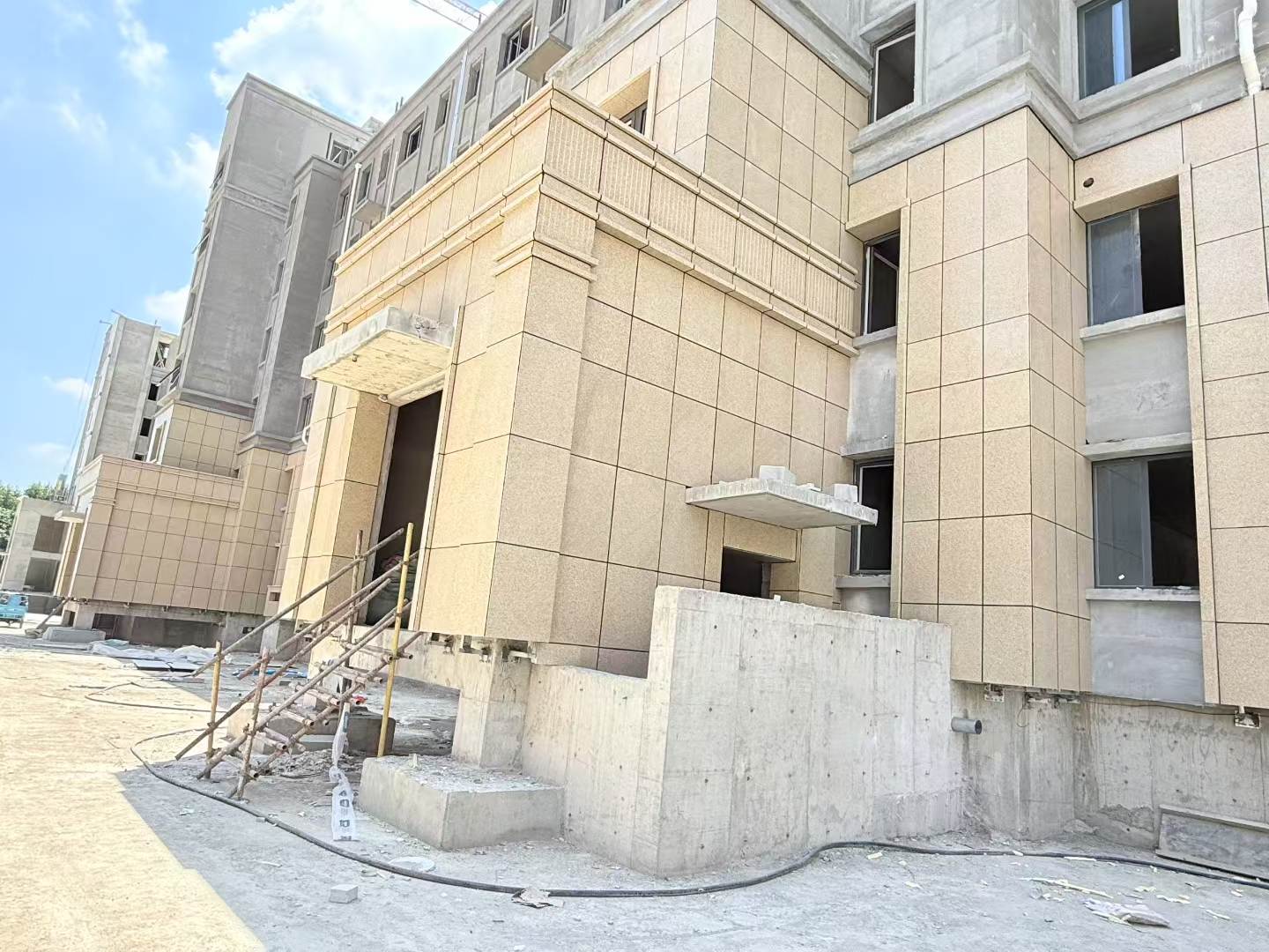 郴州 黄金麻干挂，工地实拍